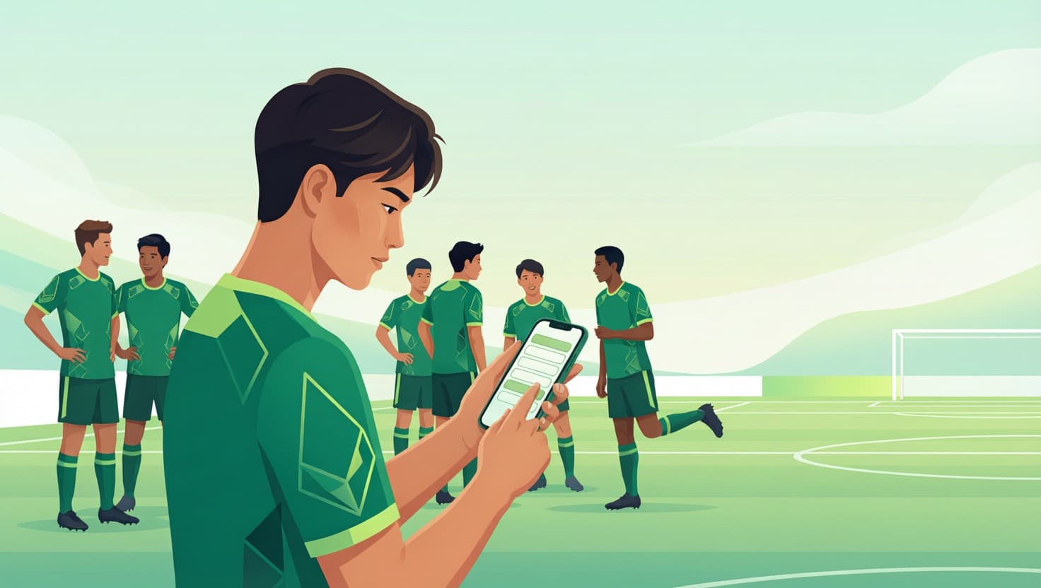 Người mới hòa nhập với đội bóng phủi